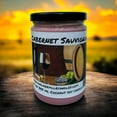 thumbnail image 3 of Cabernet Sauvignon 12 oz/ 355 ml Bougie de Noix de Coco, 3 of 5