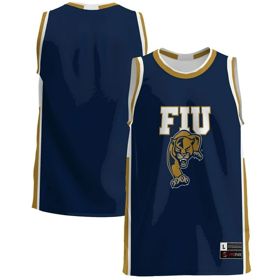 Men's GameDay Greats  Navy FIU Panthers  Lightweight Basketball Jersey
