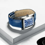 CHENXI Vintage Classic Square Brown Leather Strap Wrist Watches Fashion Brand Watches Men's Quartz Clock Montre Femme