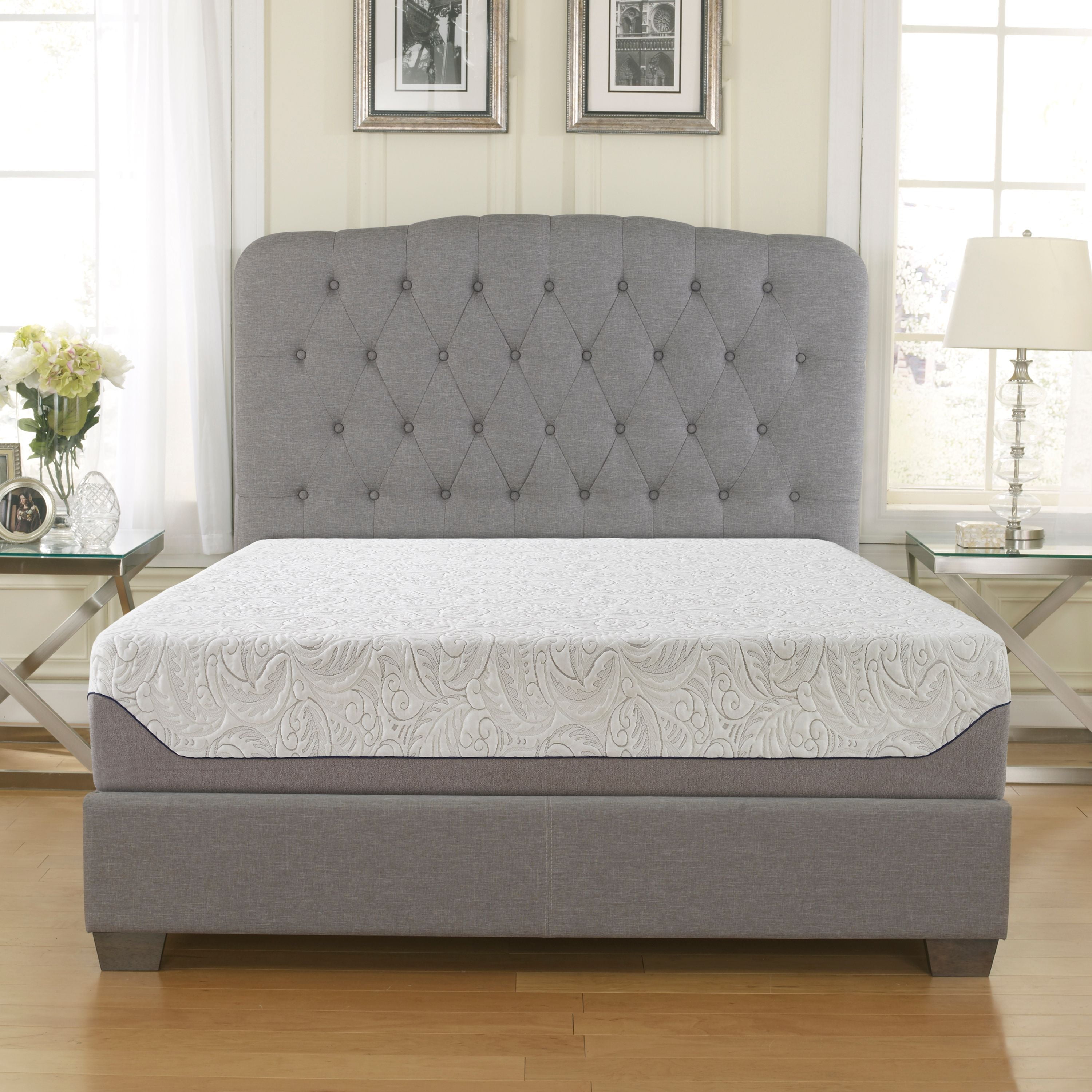 Contura 10" Air Flow Gel Memory Foam Mattress, Medium Firm