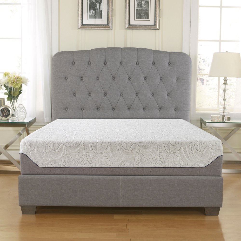 Contura 10 Inch Medium Firm Air Flow Gel Memory Foam Mattress, King