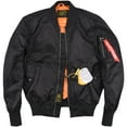 thumbnail image 5 of New Alpha Martin Spring Classics MA1 Bomber Pilot Jacket Men Waterproof Baseball Coat Air Force Military Tactical Causal Jacket, 5 of 5