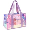 thumbnail image 1 of Bolsa de playa Fammart Iridiscente Transparente para Mujer Impermeable, 1 of 7