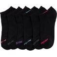 thumbnail image 4 of Calcetines Reebok para mujer, corte bajo, acolchados, atléticos, paquete de 6, tallas 4-10, 4 of 7