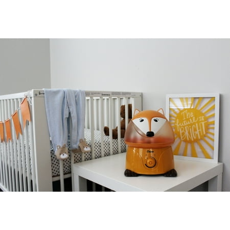 CRANE - 1 Gal. Adorable Ultrasonic Cool Mist Humidifier Fox - Brown