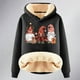 thumbnail image 4 of WILLBEST Sudadera con Capucha Estampada Navideña para Mujer X-Grande, 4 of 4