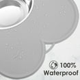 thumbnail image 6 of UPSKY Dog Cat Food Mat Dog Bowl Mat Large 22" x 16" Silicone Dog Feeding Waterproof Pet Placemat, 6 of 8