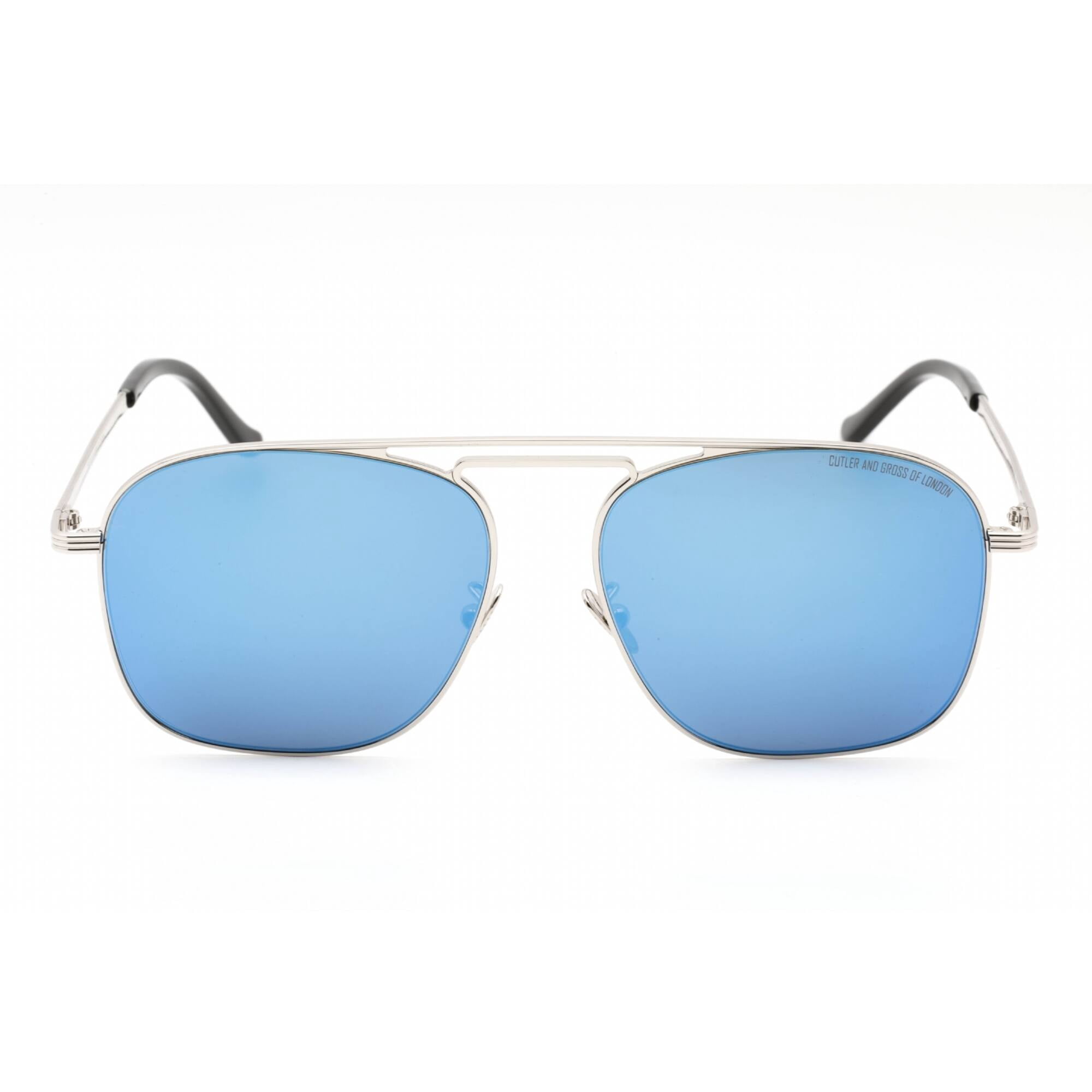 Cutler and Gross CG1310S 007 Men's Silver/Black Frame Sunglasses