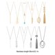 thumbnail image 2 of Sonducket Conjunto de collar de moda Collares de estilo simple universal para mujer Conjunto 1 Ropa, zapatos y accesorios Miscelánea conjunto 6 Sonducket AP009286-06, 2 of 6