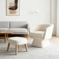 thumbnail image 3 of S-HOME Chair with Footrest and Modern Styling Perfect for Small Spaces, Corner Nooks, and Reading Comfort, 3 of 6