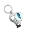 thumbnail image 1 of Black Blue Parrot Ave Llavero anillo Toe Nail Clipper kit de herramienta cortadora tijera abridor de botella de regalo, 1 of 3