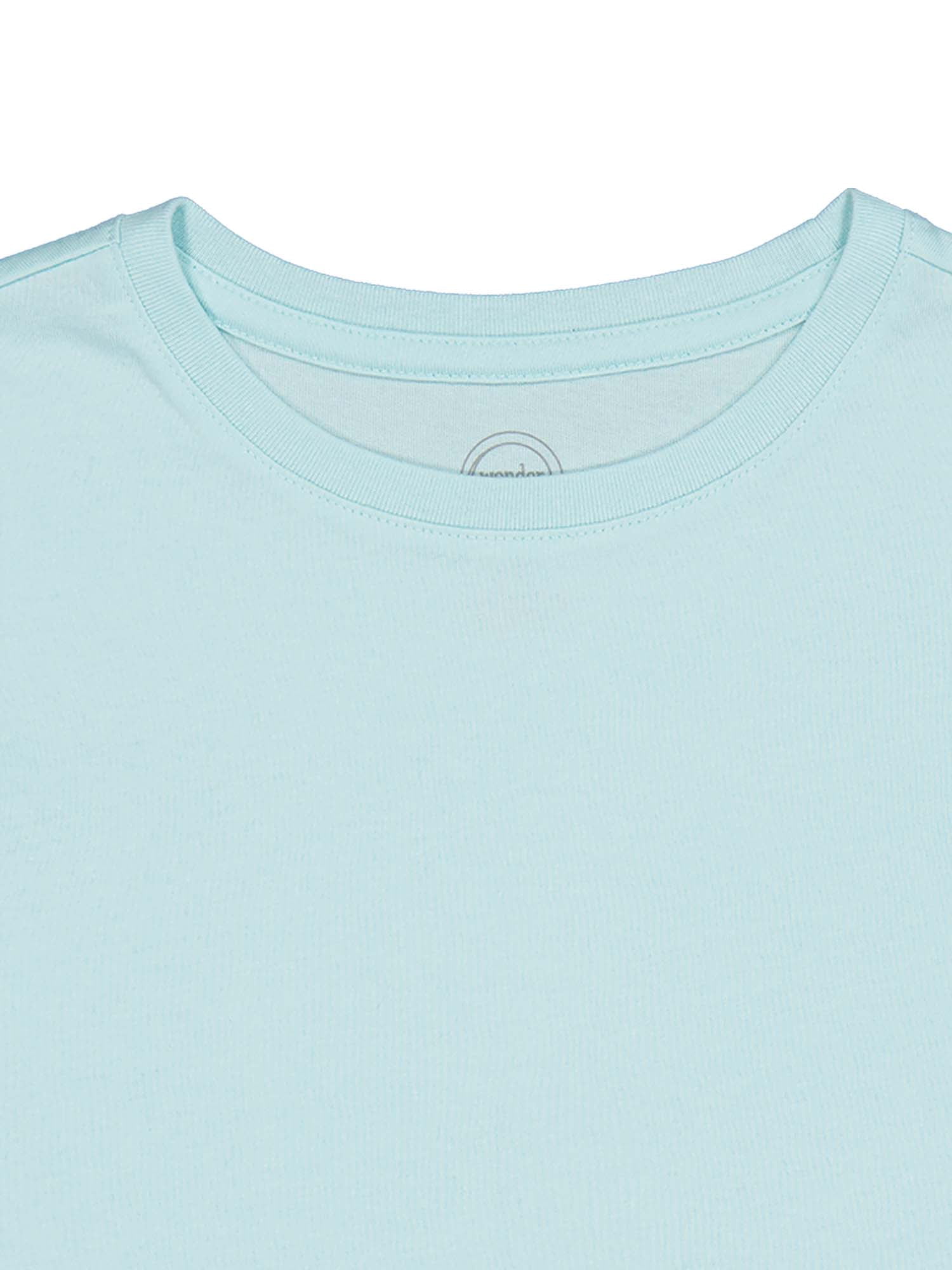 Wonder Nation Girls Kid Tough Tee with Short Sleeves, Sizes 4-18 & Plus