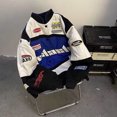 thumbnail image 3 of Veste de Course Rétro pour Hommes Moto de Rue Haute Veste Militaire Tactique Printemps 2022 Nouvelle Veste de Baseball pour Femmes, 3 of 5