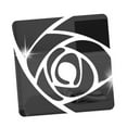 thumbnail image 2 of Pegatina de pared de espejo acrílico con diseño de rosas, impermeable, con diseño floral, para escalera Negro 30x30cm, 2 of 9