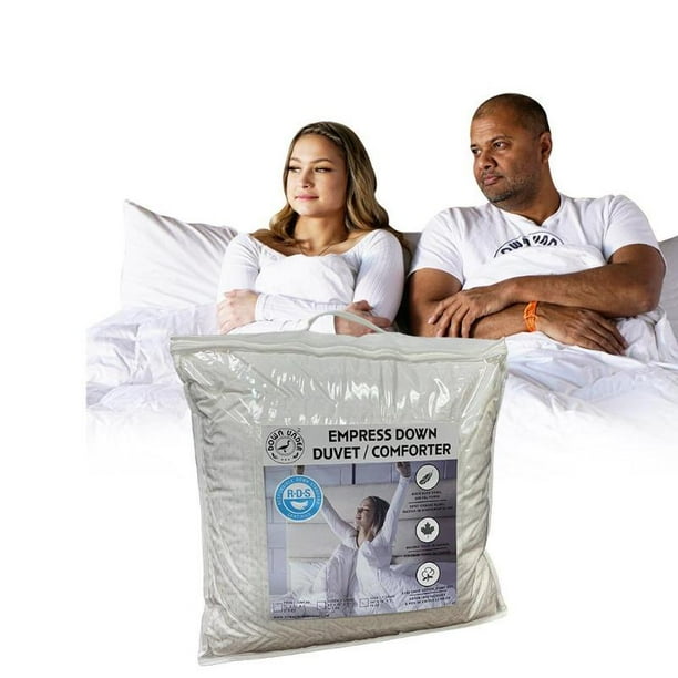 Down Under Bedding Empress Duvet Duck Down Comforter RDS Certified