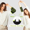 thumbnail image 4 of Reamphy Elbow Brace Comfortable Night Sleep, Cubital Tunnel Syndrome, Ulnar Nerve entrapment Relief Pain and Tendonitis, Arm Straightener Fit Men ＆ Women (Small Green), 4 of 6