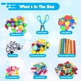 thumbnail image 3 of Darice Arts and Crafts Kit - 500+ Piece Kids Craft Supplies & Materials, Art Supplies Box for Girls & Boys Age 4 5 6 7 8 9, 3 of 7