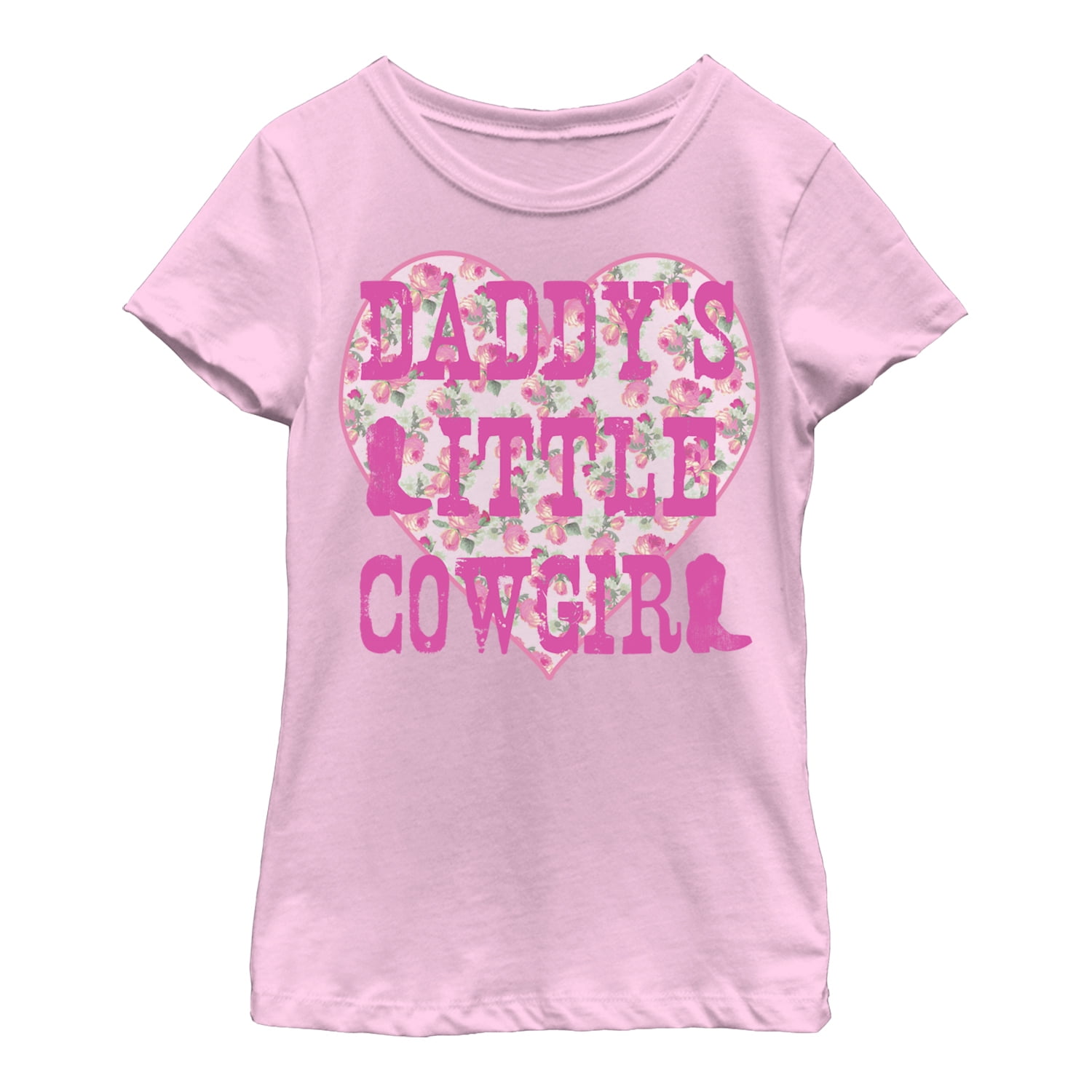 Girl's CHIN UP Daddy's Little Cowgirl 