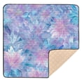 thumbnail image 6 of WOBOGO Ice Flowers Baby Playmats Extra Large Waterproof Rollable Activity Pads for Toddlers 50×50inch, 6 of 7