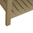 thumbnail image 4 of vidaXL Garden Raised Bed Light Brown 110x45x79 cm Polypropylene, 4 of 5