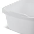 thumbnail image 4 of Sterilite 12 Qt. Dishpan, Multi-Purpose Plastic Wash Tub, Kitchen, Sink, White, 4 of 7