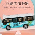 Baby toy car Children‘s acoustooptic bus inertia dropresistant bus