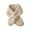 C-Beige195, variant on Kids Baby Toddler Knitted Scarf Boys Girls Winter Warm Solid Color Neck Warmer Soft Scarves