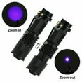 thumbnail image 5 of 2Pcs UV Ultraviolet Flashlight Black Light 365nm Detector Urine Pet Stains, 5 of 9
