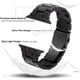 thumbnail image 4 of Compatible con Apple Watch Band 38Mm 40Mm 42Mm 44Mm Thin Light Resin Correa Pulsera con hebilla de acero inoxidable Reemplazo para Iwatch Series 7 6 5 4 3 2 1 Se (Negro/Negro, 38/40/41Mm) Namotu CZDZ-HY207-3, 4 of 7