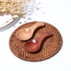 thumbnail image 3 of Cuchara de madera de loto para helado, cuchara de té pequeña de mango corto de madera, cuchara de té de boca ancha, 3 of 5