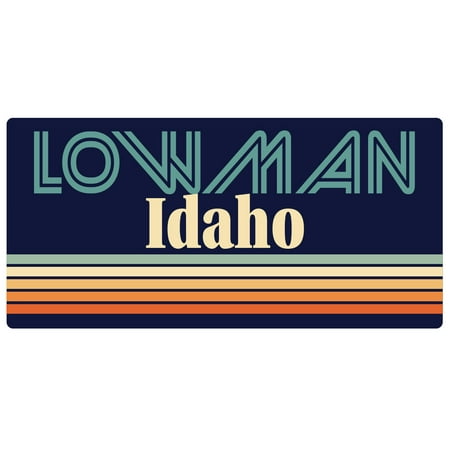 

Lowman Idaho 5 x 2.5-Inch Fridge Magnet Retro Design