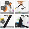 thumbnail image 6 of Monster Cartoon Truck White Pattern Teens Toddler Nap Mat with Pillow, Sleeping Mat Bag for Preschool Daycare 60"x20", 6 of 6