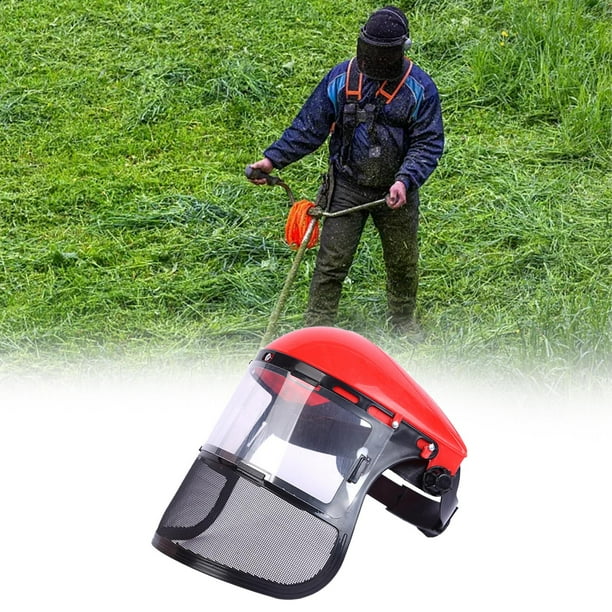 S SERENABLE Chain Saw Face Shield Chain Saw Protective Helmet for