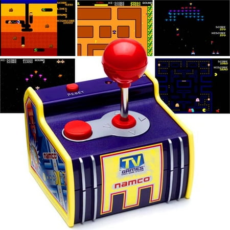 Namco The Original PAC-MAN Arcade Classics Collection 5 Video Plug and Play TV Games by Jakks Pacific