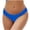 Blue, variant on Women's Bikini Bottomss High Cut Solid Color Swimming Trunks Casual Beach Vacation Poolside Bathing Suit, Sky Blue L