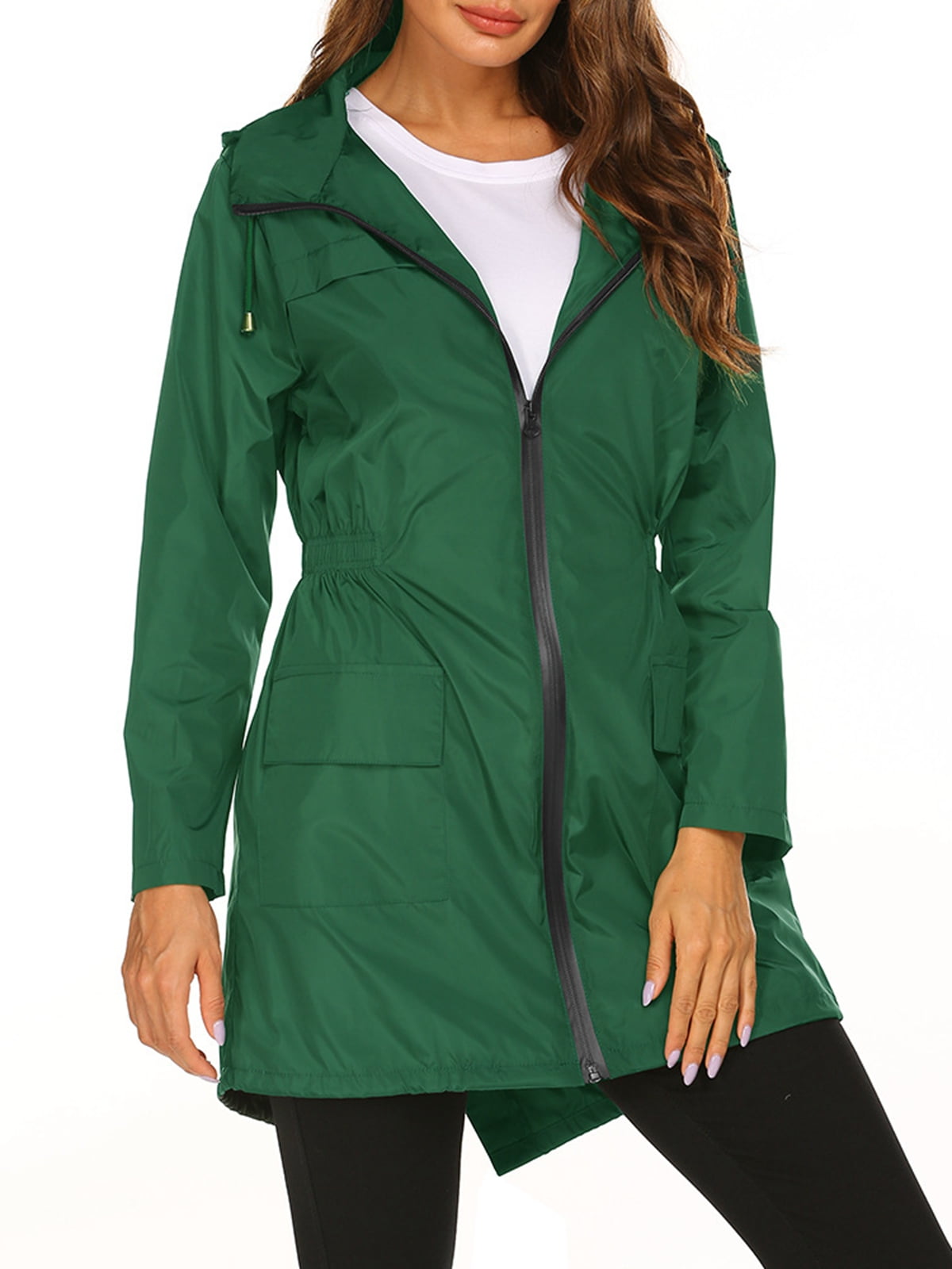 CUE AIR Women's Hooded Wind Jacket 