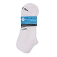thumbnail image 3 of On the Go Men's Low Cut Socks (2 Pair Pack, White with Black/Grey Arch Stripes), 3 of 3