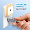 thumbnail image 3 of mmirethe 6 pcs LED Night Light Smart Light Sensor Automatic Night Lights for Bedroom Bathroom Toilet Stairs, 3 of 6
