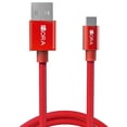 thumbnail image 2 of Cable de Carga y Datos Tipo C Tela 1m 1Hora Negro, 2 of 2