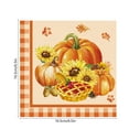 thumbnail image 3 of Dongrere Fall Napkins Disposable 24-Pack, Orange Party Supplies for Thanksgiving Dinner & Fall Gatherings, 3 of 6