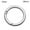 Silver, variant on 1pc 19/25/32/38mm Plated Gate Round Push Trigger Spring O-Ring Buckles Snap Clasp Clip Carabiner Purses Handbags Bag Belt Buckle BRONZE 25MM