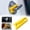 Yellow*4, variant on 4PCS 2026 New Car Door Lock Cover Pad,Silicone Car Door Latch Covers Shock Absorber Pad with Non-Slip Teeth Design,Universal Cars Doors Lock Protector for Truck/SUV(Black)