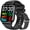 Black, variant on VOPOCO IP68 Waterproof Smart Watches for Women Men, 1.85" HD Full Touch Screen Fitness Tracker with 100+ Sport Modes, Pedometer, Smartwatch with Bluetooth Call for Android iOS