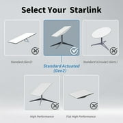 كابل Starlink لـ Starlink Rectangular Satellite V2 ، كابل استبدال Starlink (75FT / 23M) ، رمادي