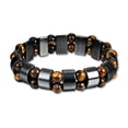thumbnail image 1 of Pulsera de hematita de terapia magnética para bajar de peso - Joyería para el cuidado de la salud de hombres y mujeres, 1 of 10