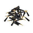 thumbnail image 3 of ADDHAT 100Pcs Black Rubber Fishing Drift Seat Durable Lightweight Float Connector, 3 of 8