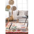 thumbnail image 3 of nuLOOM Tribal Diamond Gabbeh Tassel Area Rug, 3 of 4