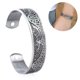 thumbnail image 1 of Pulsera para hombres Vintage Árbol de la vida Nudo Tótem Cuidado de la salud Brazalete de terapia magnética Brazalete para la circulación sanguínea Reducir el estrés, 1 of 8