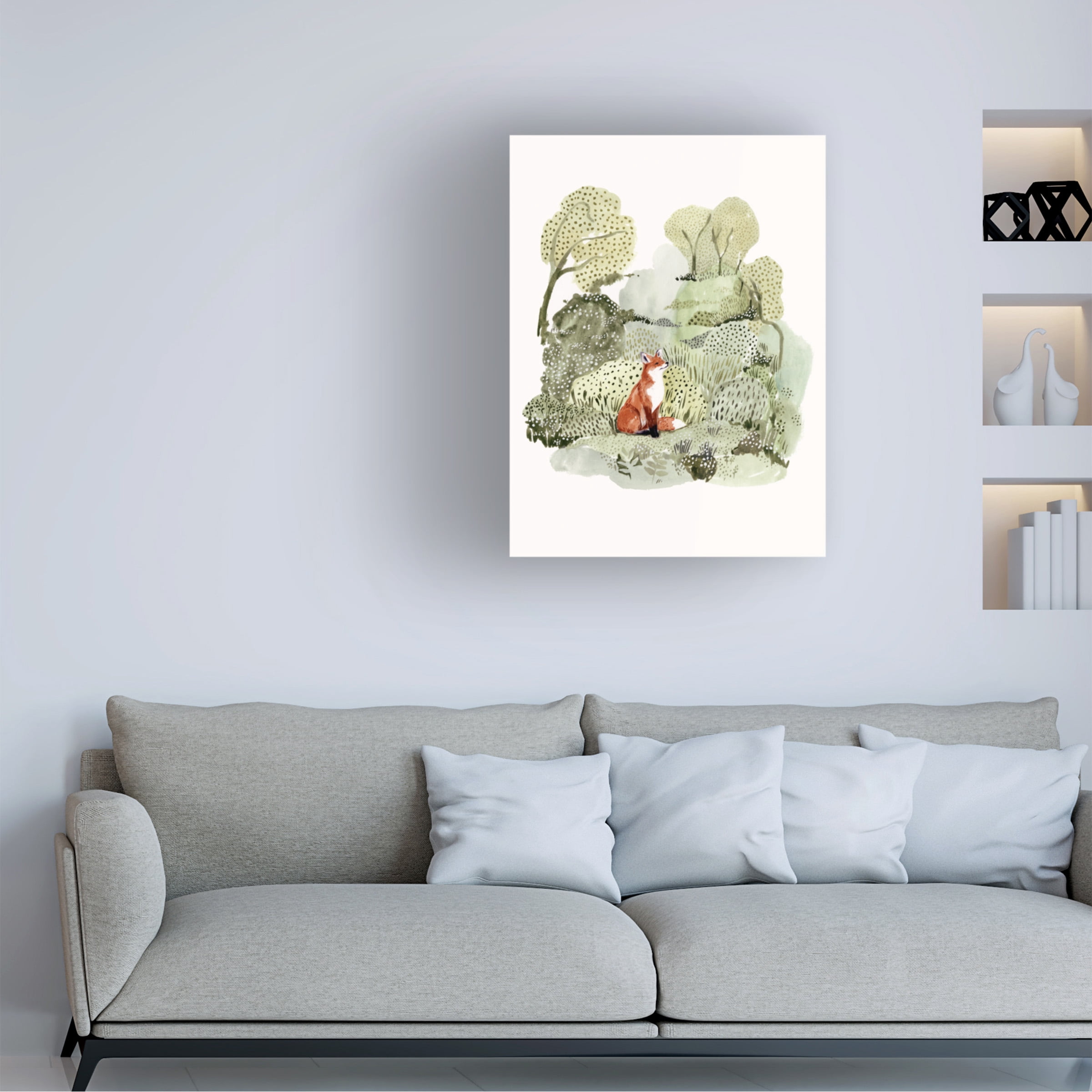 Victoria Borges 'Fox Glen I' Canvas Art