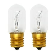 2-Pack Replacement Light Bulb for Whirlpool 8206232A Microwave - Compatible Whirlpool 8206232A Light Bulb
